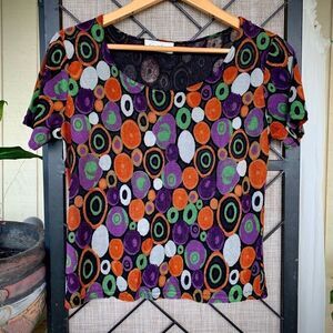 La Fete Vintage Fashion Circle Top Small